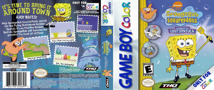 SpongeBob SquarePants Legend of the Lost Spatula Cover Art - WOI Solutions