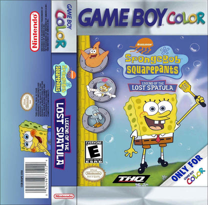 SpongeBob SquarePants Legend of the Lost Spatula Cover Art - WOI Solutions