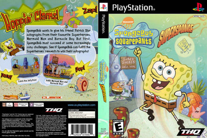 SpongeBob SquarePants SuperSponge Cover Art - WOI Solutions