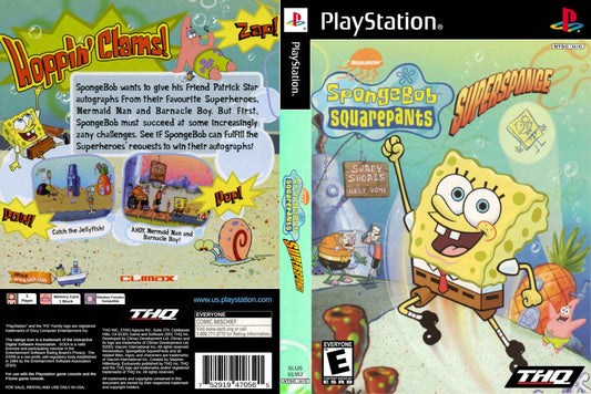 SpongeBob SquarePants SuperSponge Cover Art - WOI Solutions