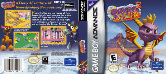 Spyro 2 Season of Flame Cover Art - WOI Solutions