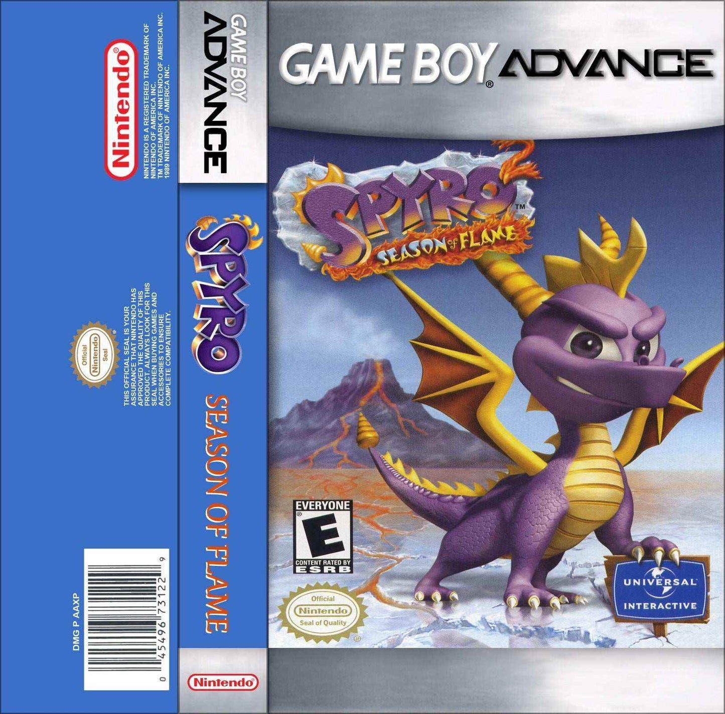 Spyro 2 Season of Flame Cover Art - WOI Solutions