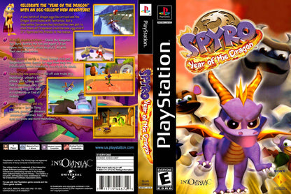 Spyro Year of the Dragon Cover Art - WOI Solutions