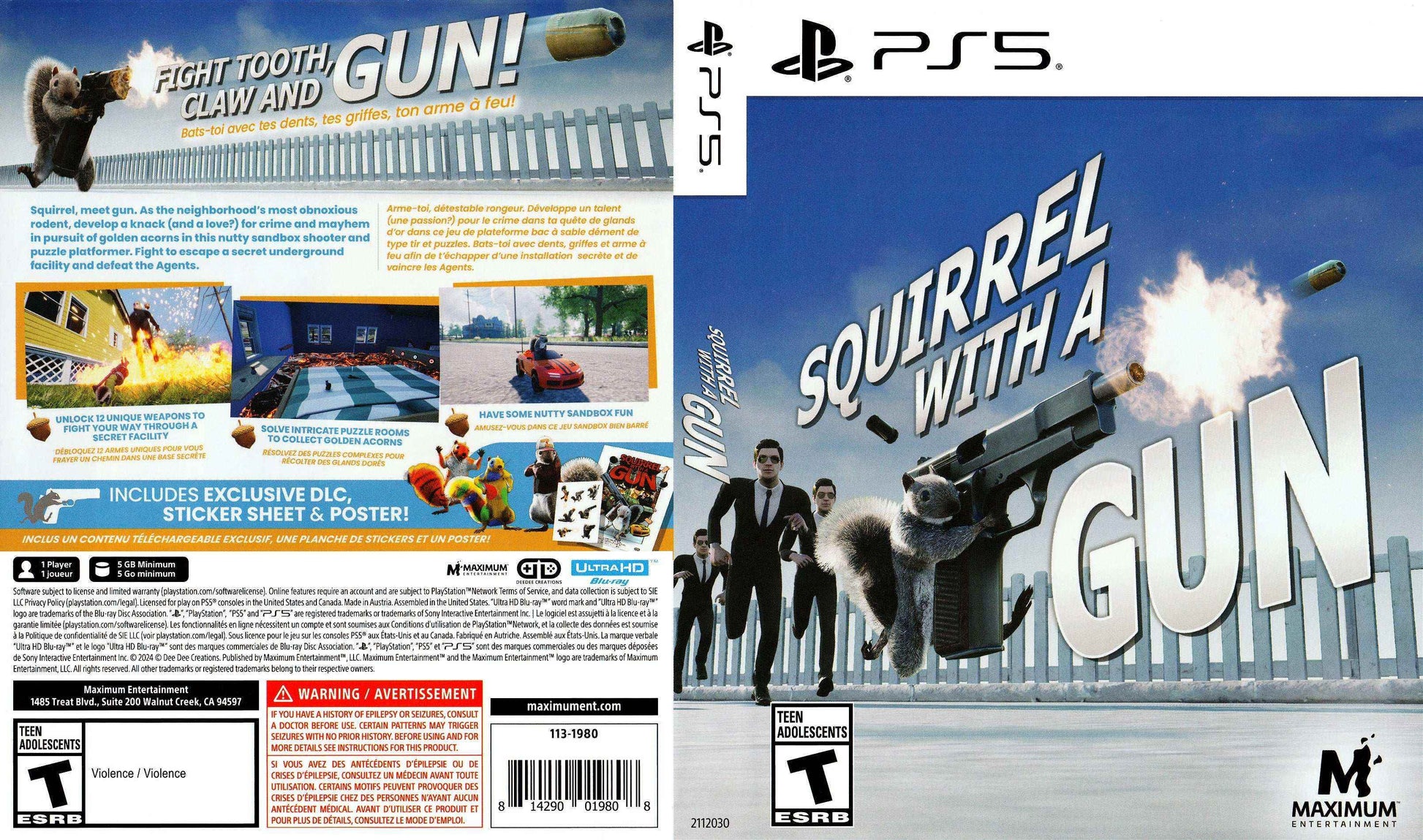 Squirrel With a Gun Cover Art - WOI Solutions