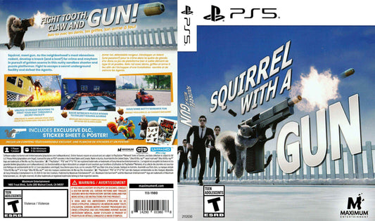 Squirrel With a Gun Cover Art - WOI Solutions