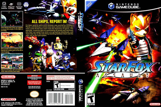 Star Fox Assault Cover Art - WOI Solutions
