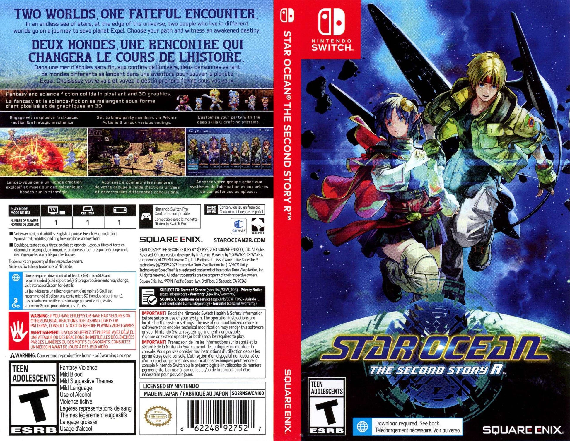 Star Ocean The Second Story R