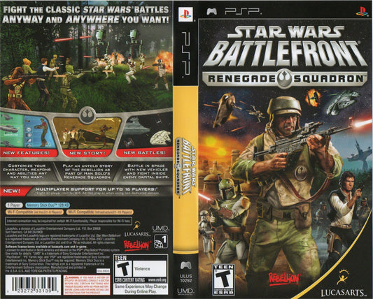 Star Wars Battlefront Renegade Squadron