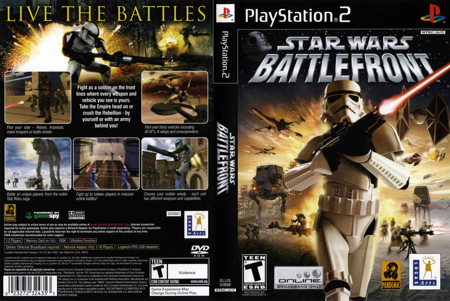 Star Wars Battlefront Cover Art - WOI Solutions