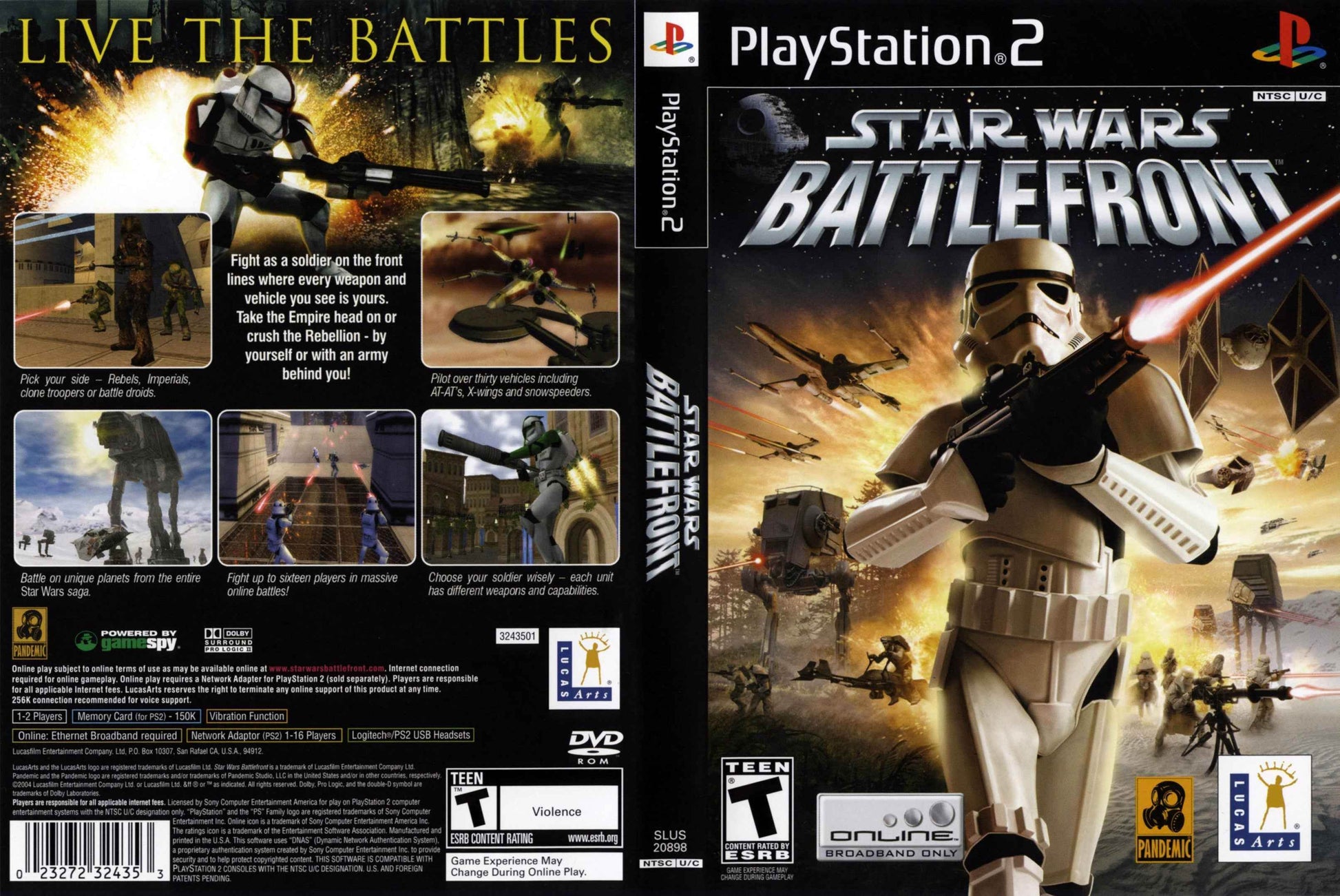 Star Wars Battlefront Cover Art - WOI Solutions