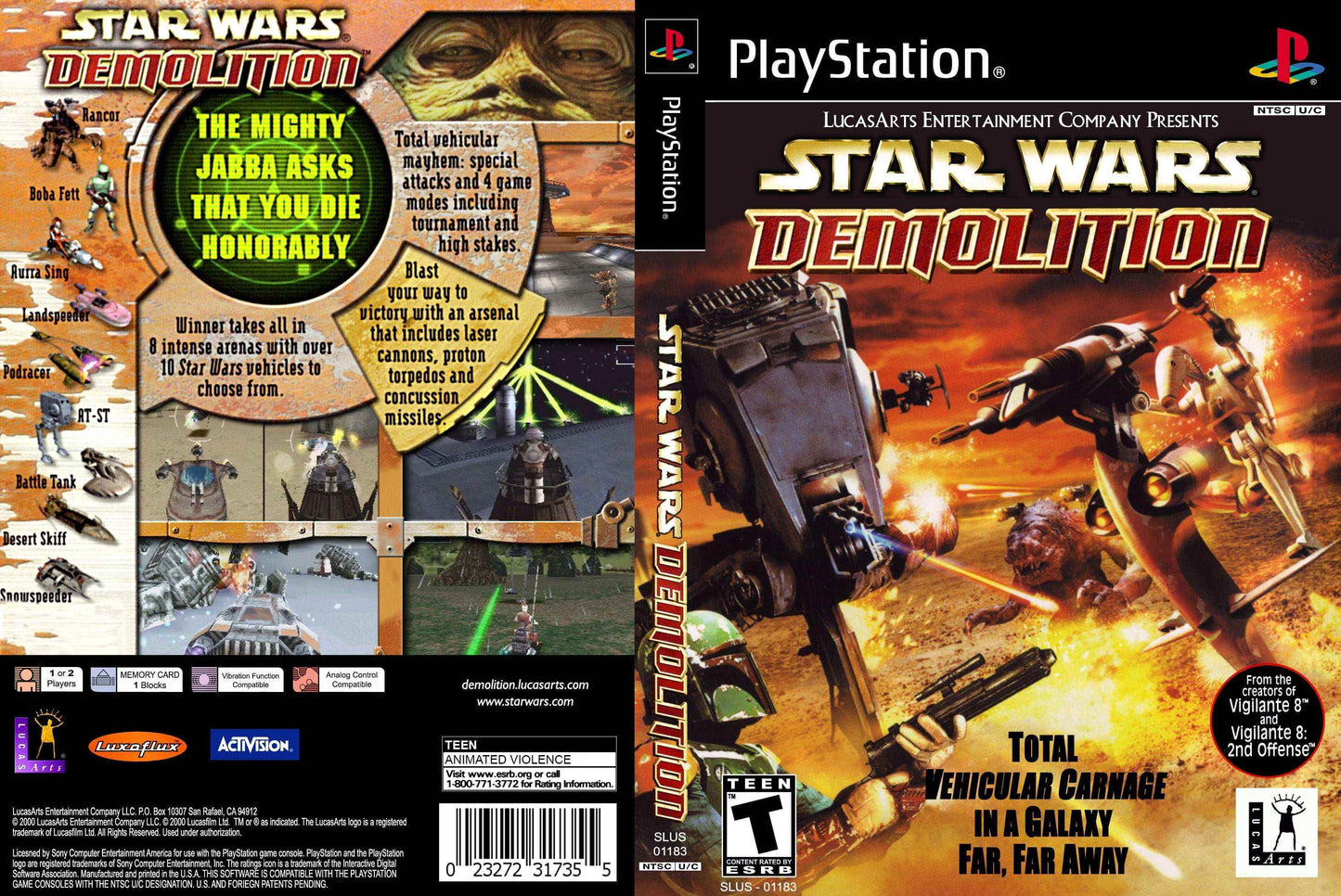 Star Wars Demolition Cover Art - WOI Solutions