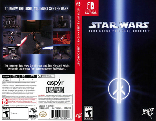 Star Wars Jedi Knight II Jedi Outcast