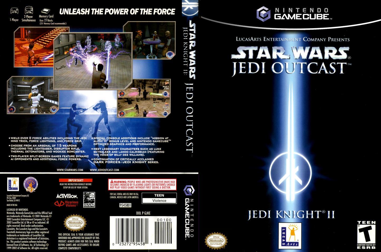 Star Wars Jedi Outcast