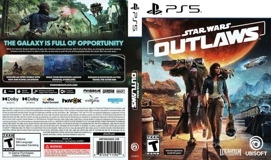Star Wars Outlaws Cover Art - WOI Solutions