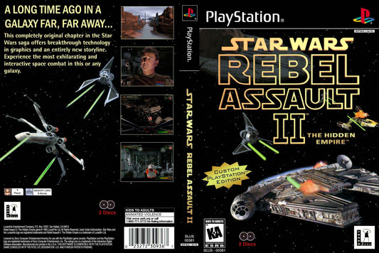 Star Wars Rebel Assault II Cover Art - WOI Solutions