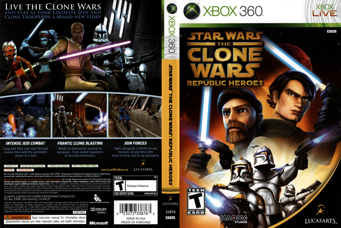 Star Wars The Clone Wars Republic Heroes