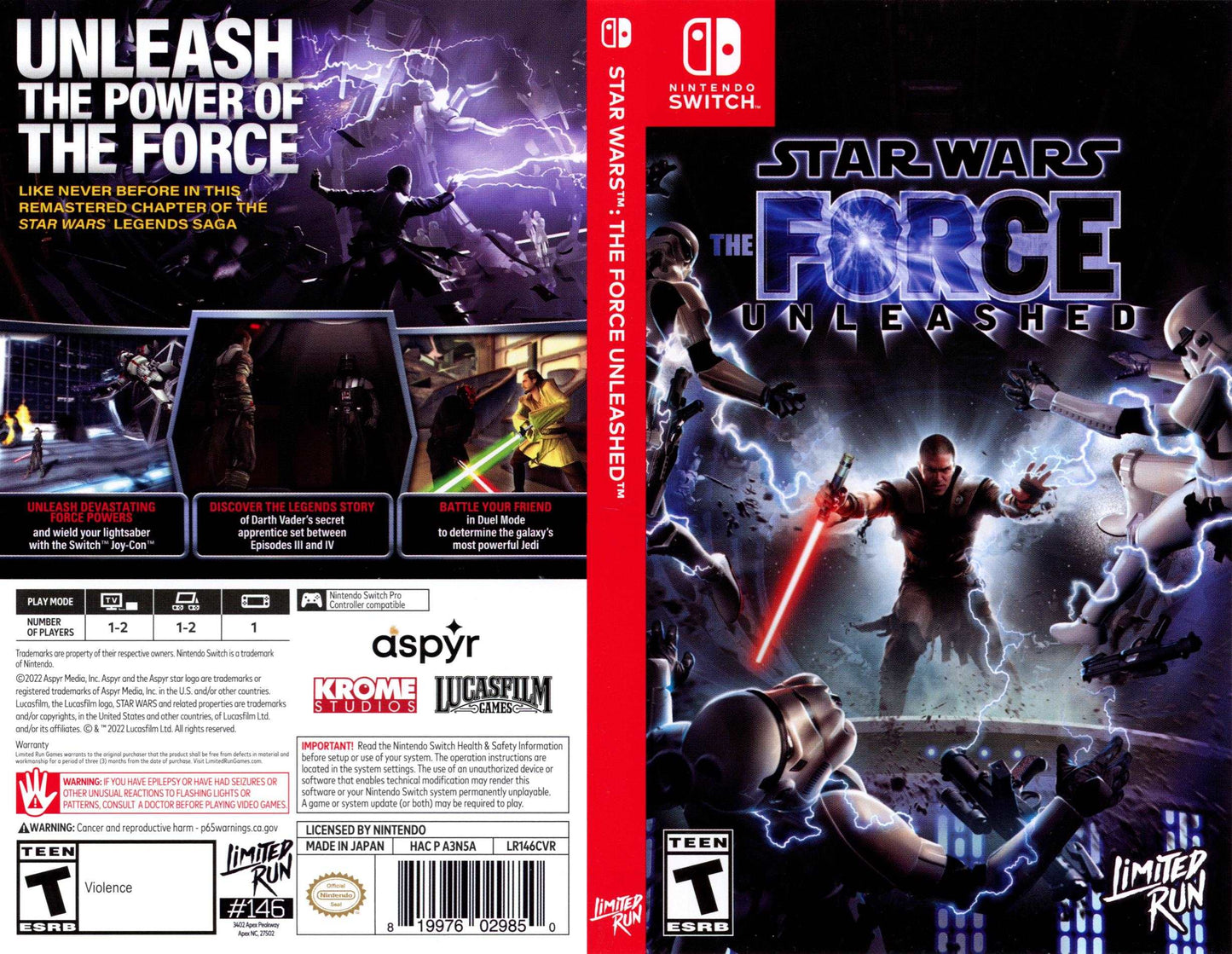 Star Wars The Force Unleashed