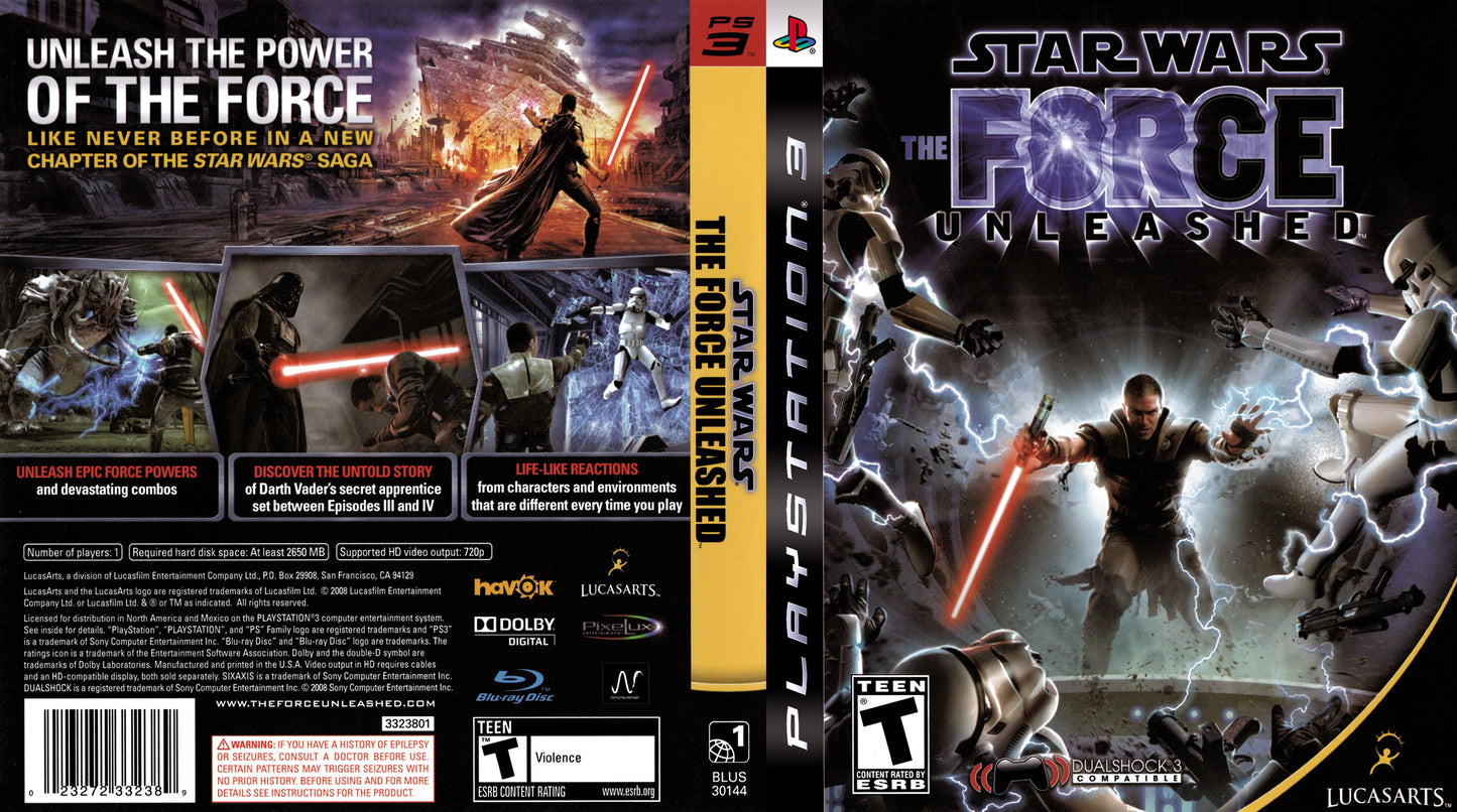 Star Wars The Force Unleashed