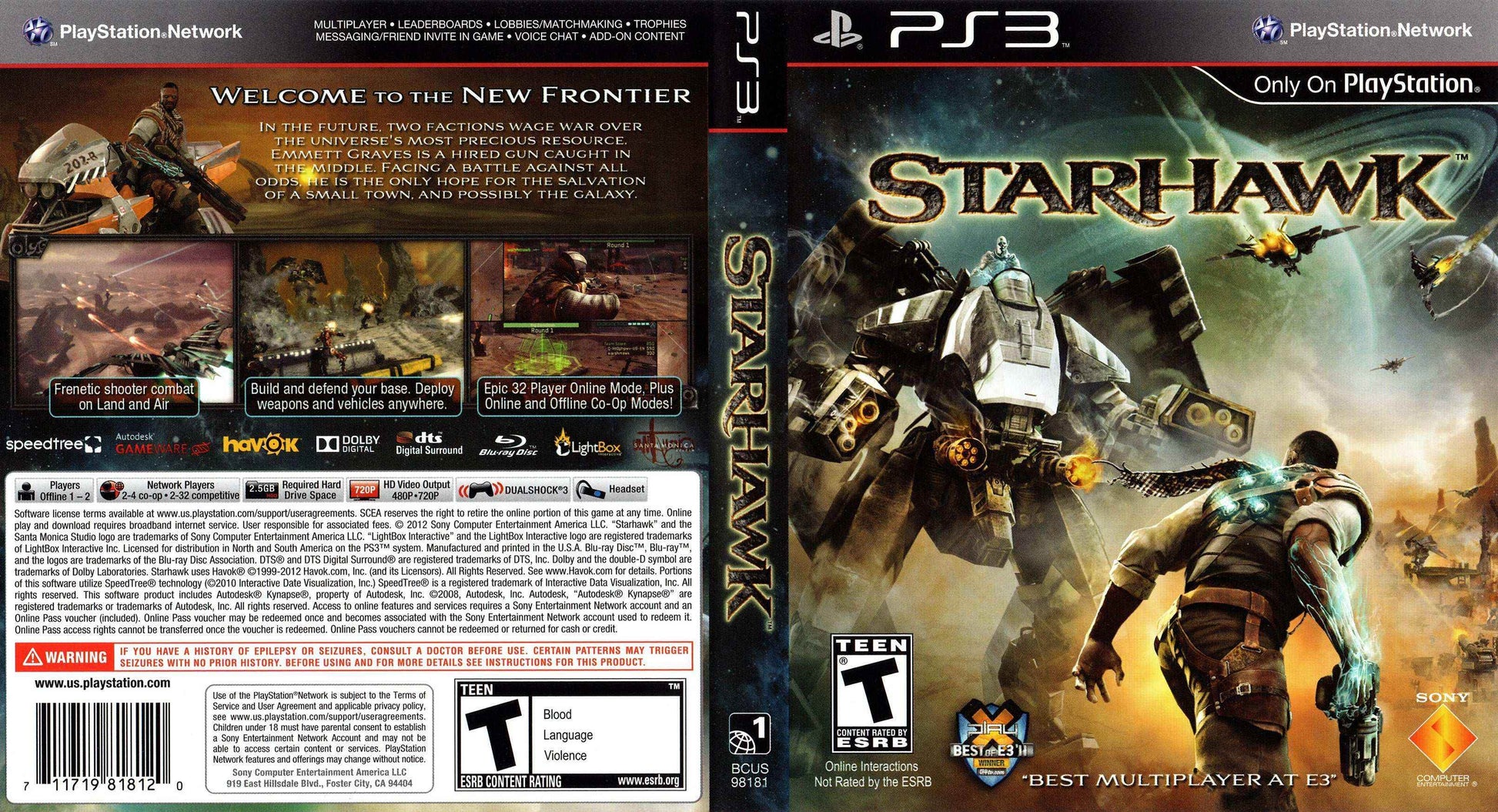 Starhawk Cover Art - WOI Solutions