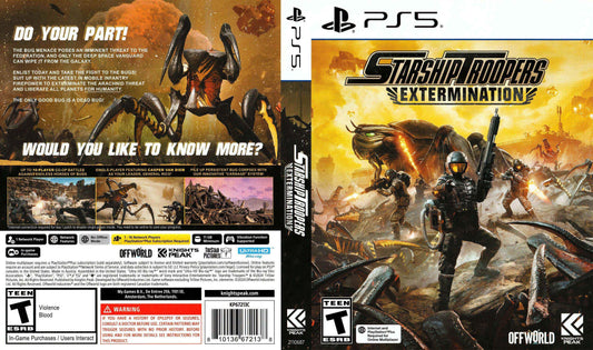 Starship Troopers Extermination Cover Art - WOI Solutions
