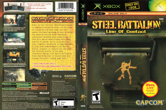 Steel Battalion Line of Contact Cover Art - WOI Solutions