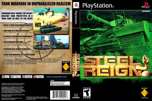 Steel Reign Cover Art - WOI Solutions
