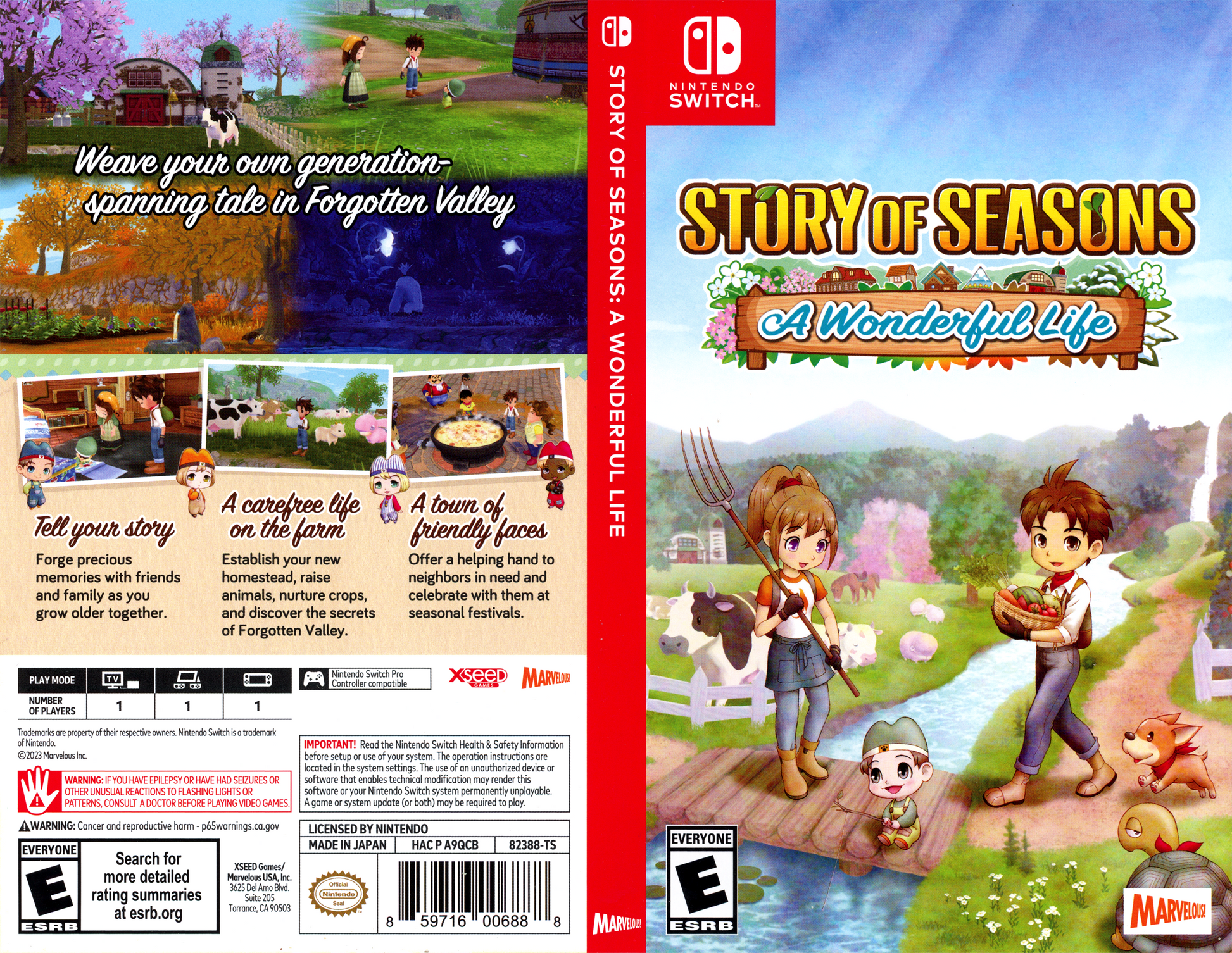 Story of Seasons A Wonderful Life