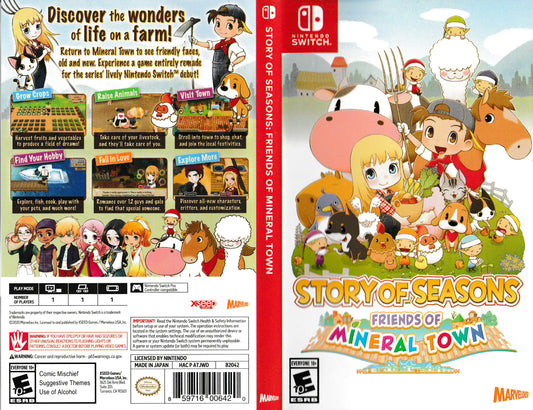 Story of Seasons Friends of Mineral Town