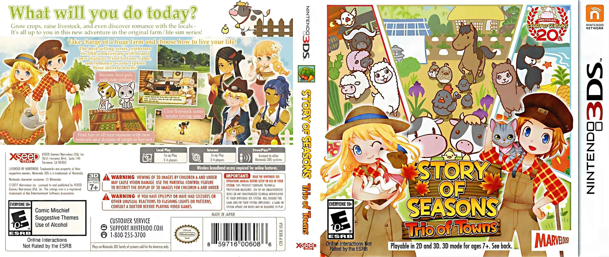 Story of Seasons Trio of Towns