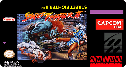 Street Fighter 2 Cover Art - WOI Solutions