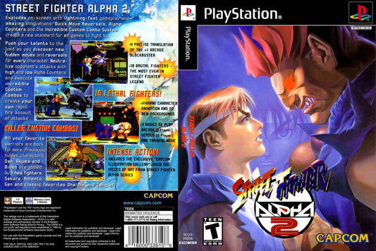 Street Fighter Alpha 2 Cover Art - WOI Solutions