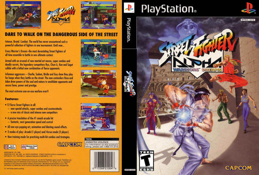 Street Fighter Alpha Warriors Dreams Cover Art - WOI Solutions