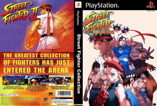 Street Fighter Collection Cover Art - WOI Solutions