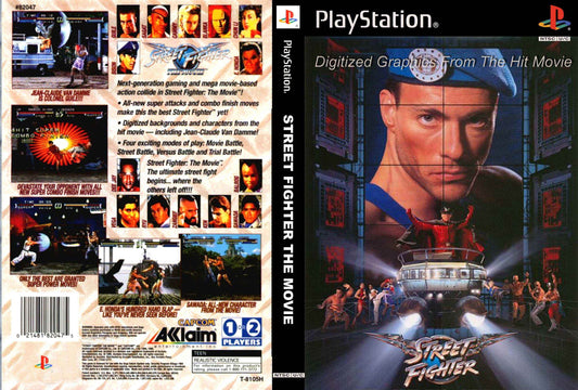 Street Fighter The Movie Cover Art - WOI Solutions