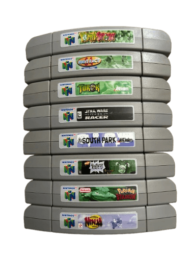 N64 End Label Set Cover Art - WOI Solutions