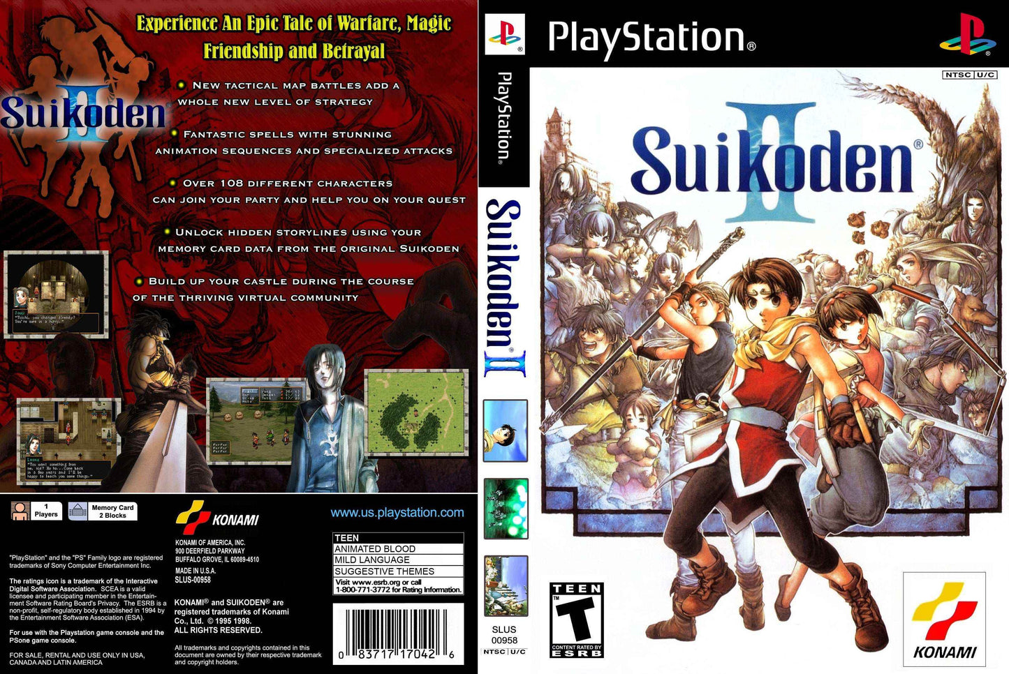 Suikoden 2 Cover Art - WOI Solutions