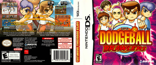 Super Dodgeball Brawlers Cover Art - WOI Solutions