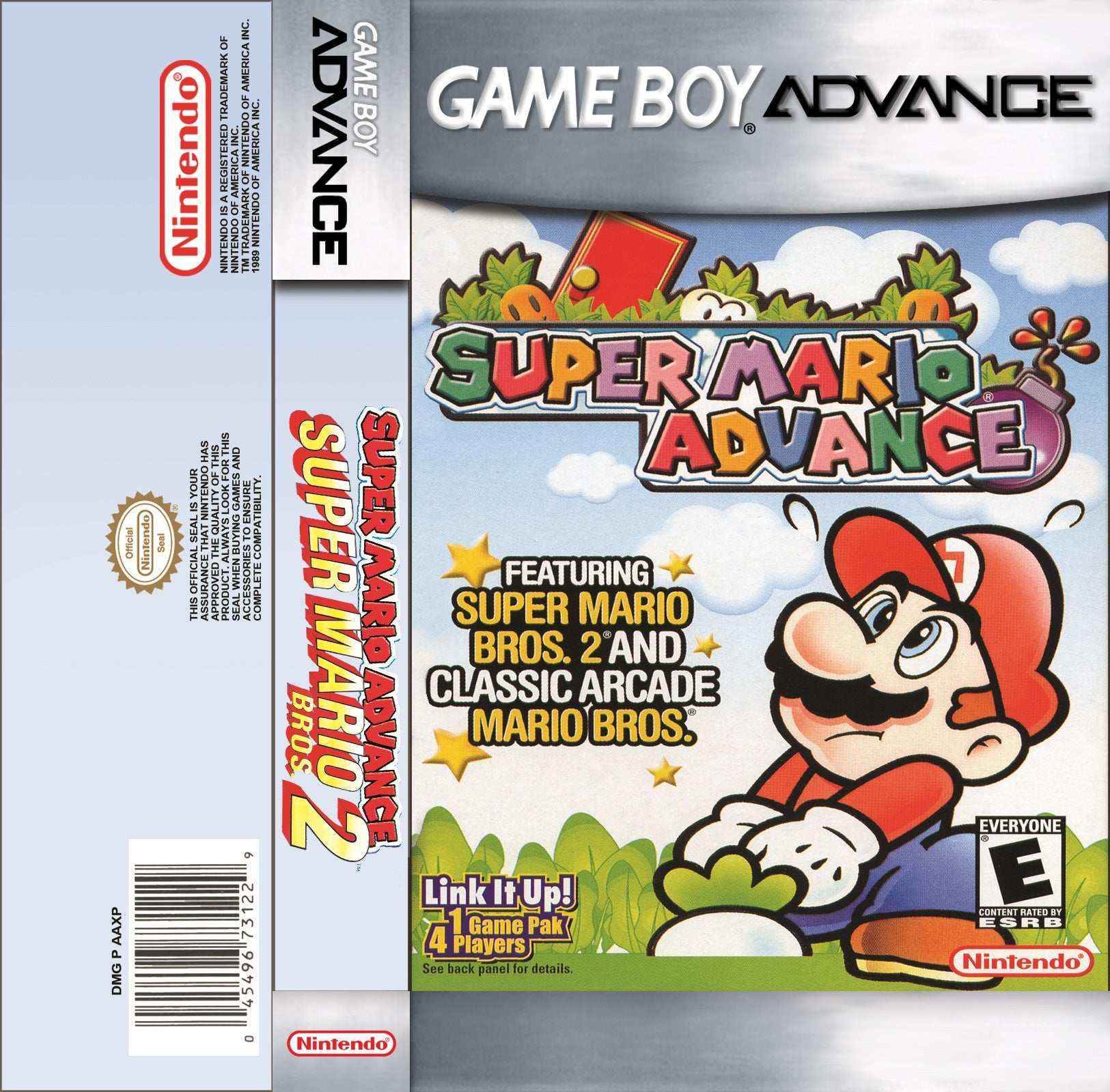 Super Mario Advance Cover Art - WOI Solutions