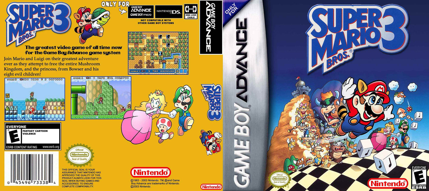 Super Mario Bros. 3 Cover Art - WOI Solutions