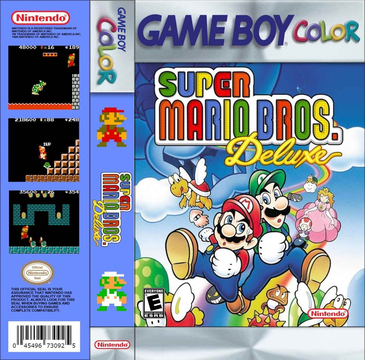 Super Mario Bros. Deluxe Cover Art - WOI Solutions