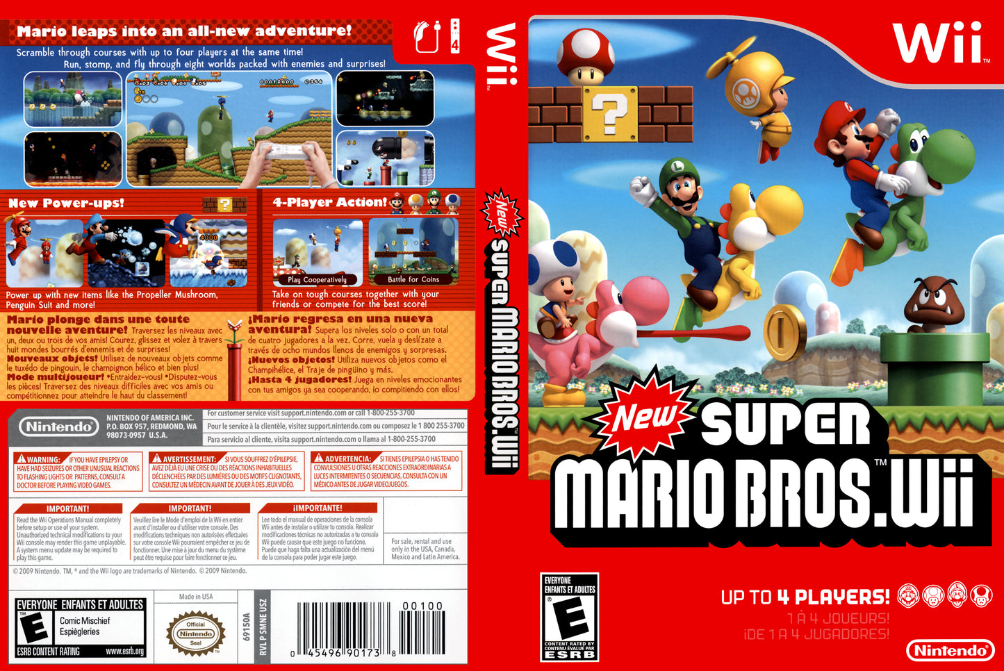 Super Mario Bros. Wii, New