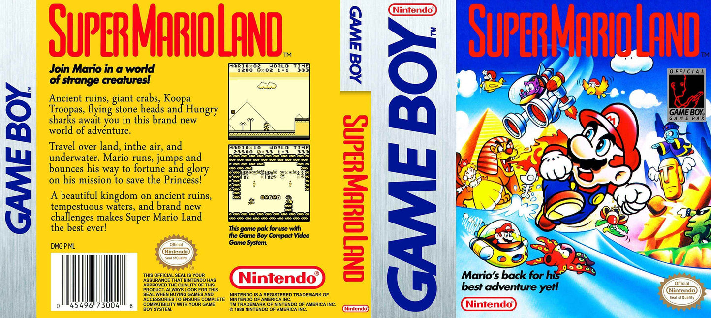 Super Mario Land Cover Art - WOI Solutions
