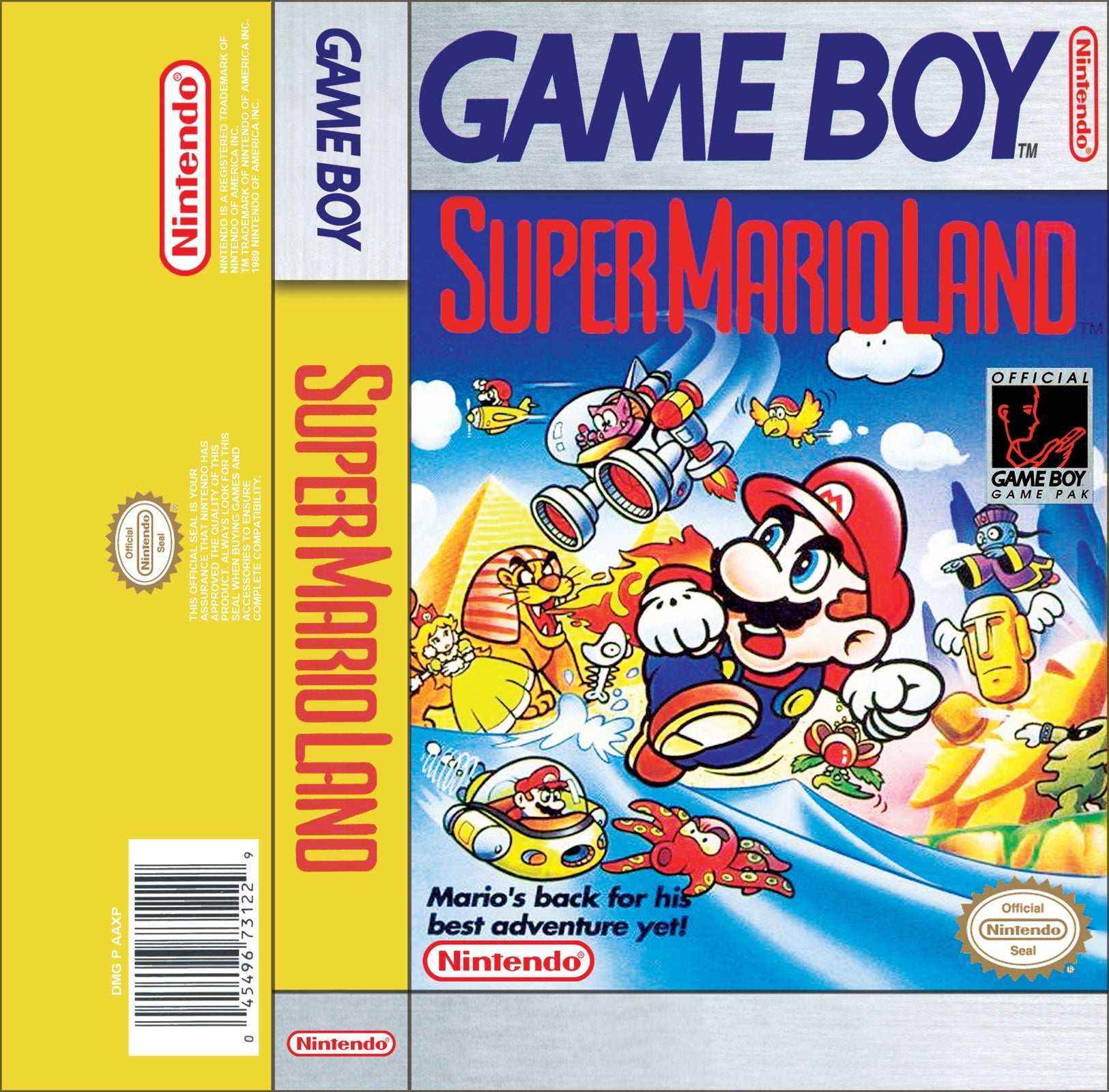 Super Mario Land Cover Art - WOI Solutions