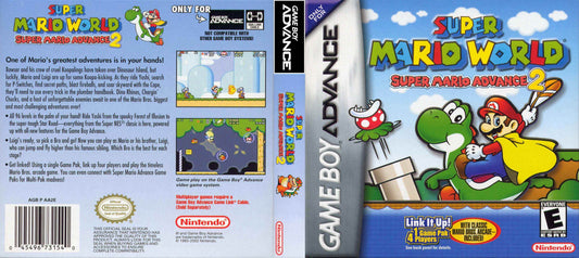 Super Mario World - Super Mario Advance 2 Cover Art - WOI Solutions