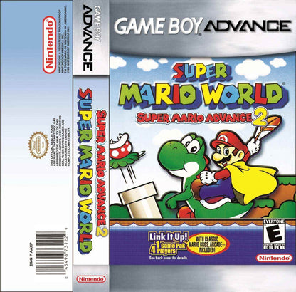 Super Mario World - Super Mario Advance 2 Cover Art - WOI Solutions
