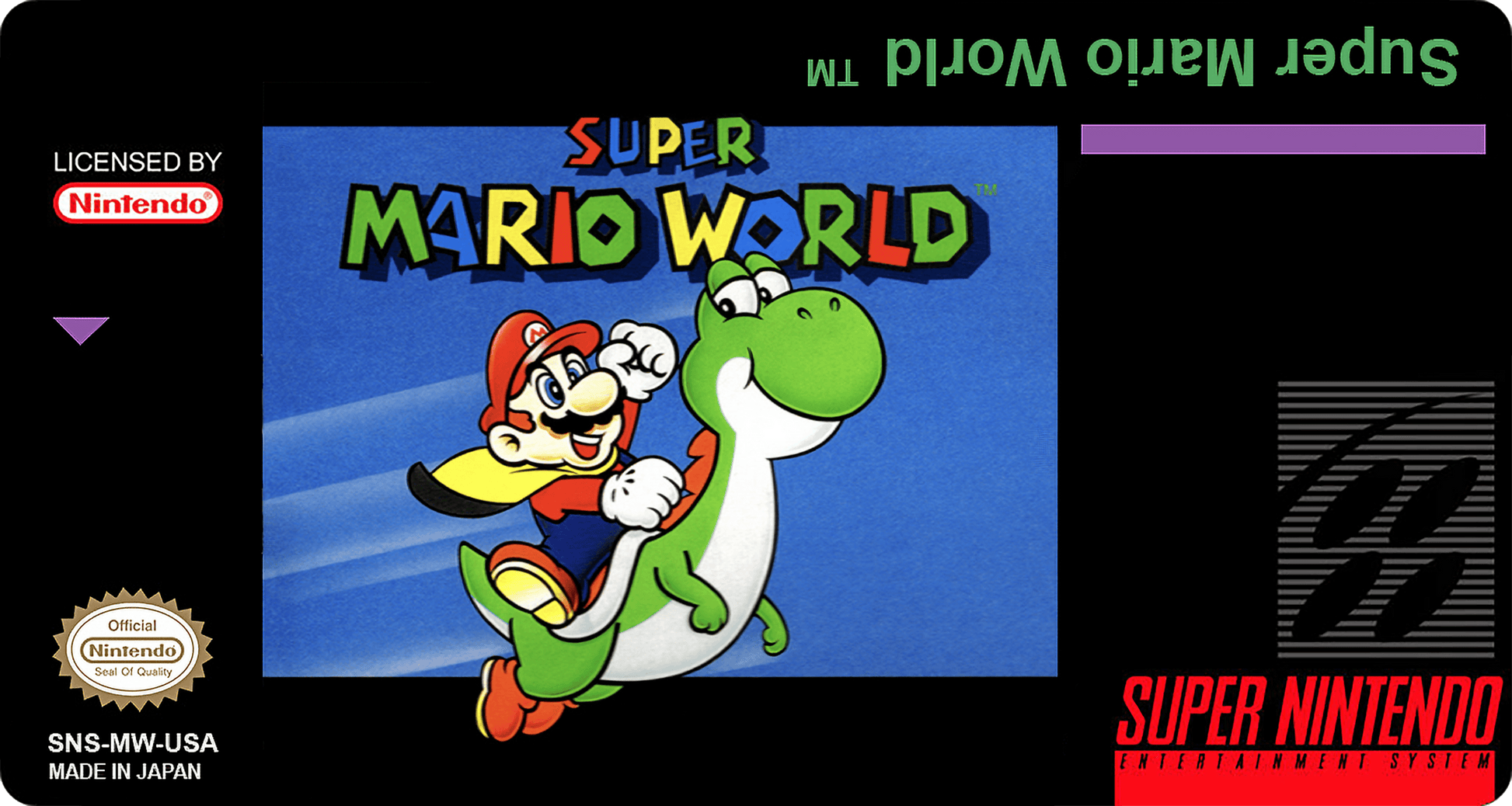 Super Mario World Cover Art - WOI Solutions