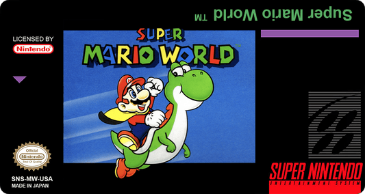 Super Mario World Cover Art - WOI Solutions