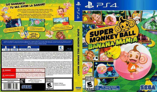 Super Monkey Ball - Banana Mania Cover Art - WOI Solutions