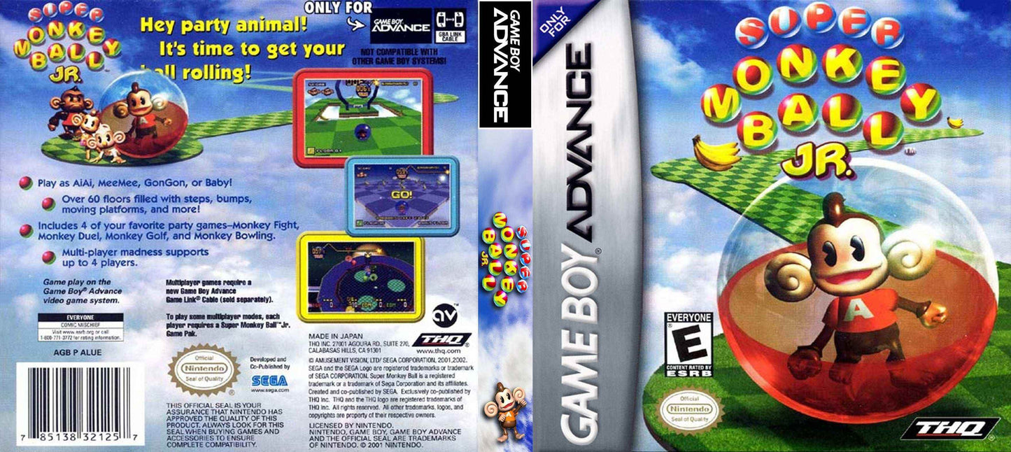 Super Monkey Ball Jr. Cover Art - WOI Solutions