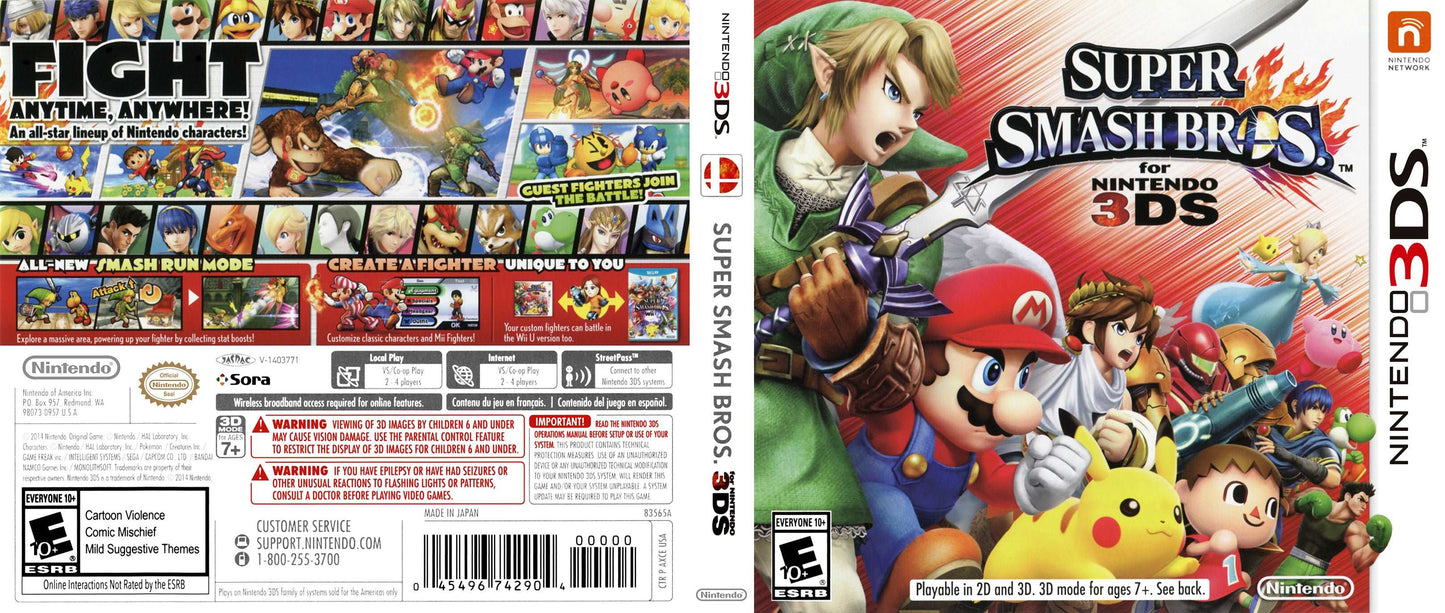 Super Smash Bros. for Nintendo 3DS